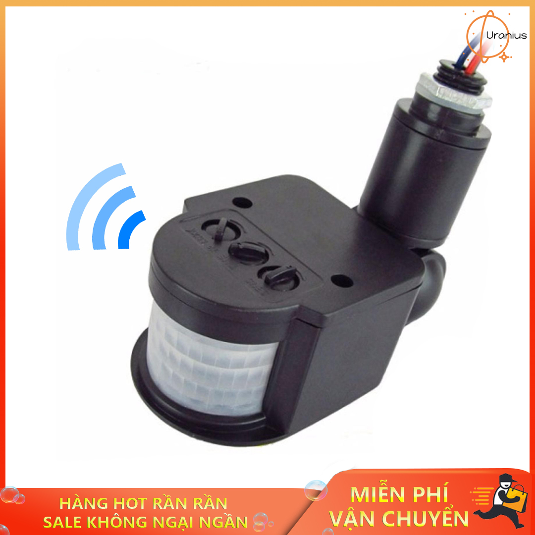 Thiết Bị Cảm Biến Chống Trộm - Cảm Biến Hồng Ngoại Phát Hiện Người Khoảng Cách Xa - Cảm Biến Hồng Ngoại Ngoài Trời Siêu Nhạy Tự Động Tắt Mở Đèn, Siều Bền