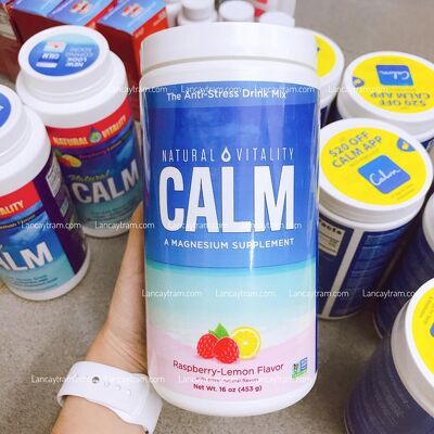 BỘT UỐNG HỖN HỢP GIẢM CĂNG THẲNG, STRESS NATURAL VITALITY CALM MAGNESIUM 453G