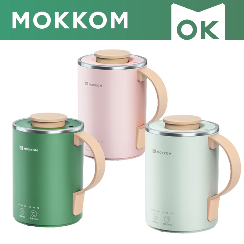 Cốc Điện Đa Năng Mokkom Mini 350ml - Loại Có Lõi Lọc Trà