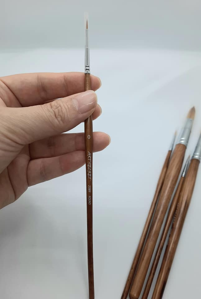 Cọ vẽ lông sợi tổng hợp, Art Secret, 2089, đầu tròn