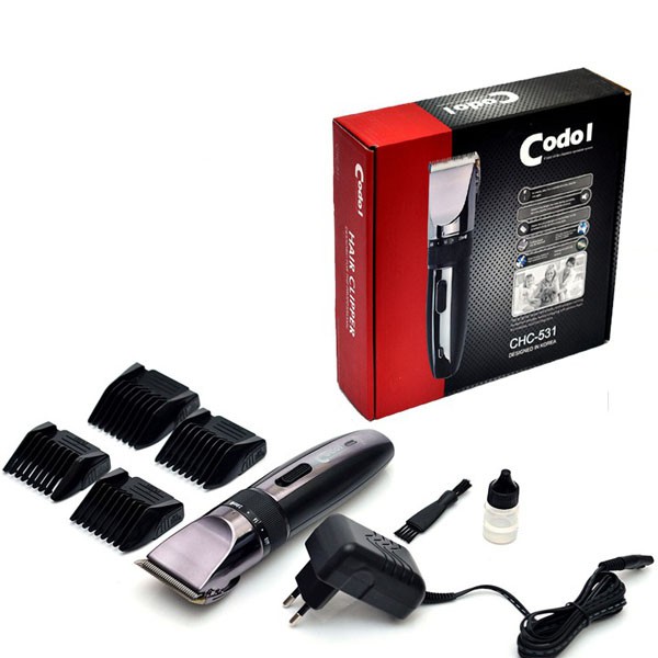 Tông đơ cắt tóc gia đình CODOL 531 | Tông đơ cắt tóc chuyên nghiệp cho trẻ em, người lớn, gia đình và salon tóc (Hàng chính hãng Hàn Quốc - Bảo hành 12 tháng)