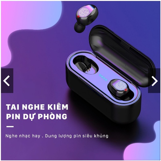 Tai nghe không dây bluetooth kiêm pin sạc dự phòng