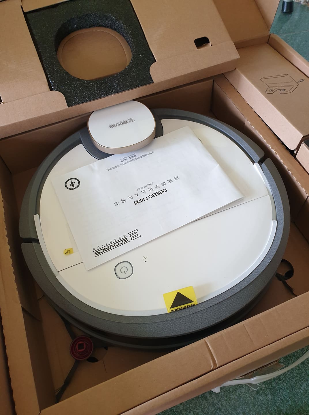 Robot lau nhà ecovacs deebot dn36 cực thông minh có tường ảo likenew