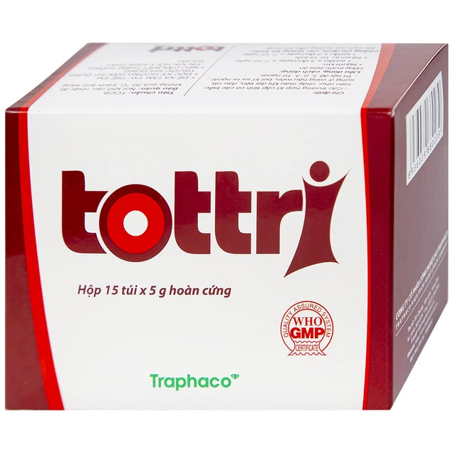 TOTTRI - Traphaco - Cải Thiện Trĩ Nhanh- Phòng, Ngăn Ngừa Trĩ Tái Phát- Hộp 15 gói