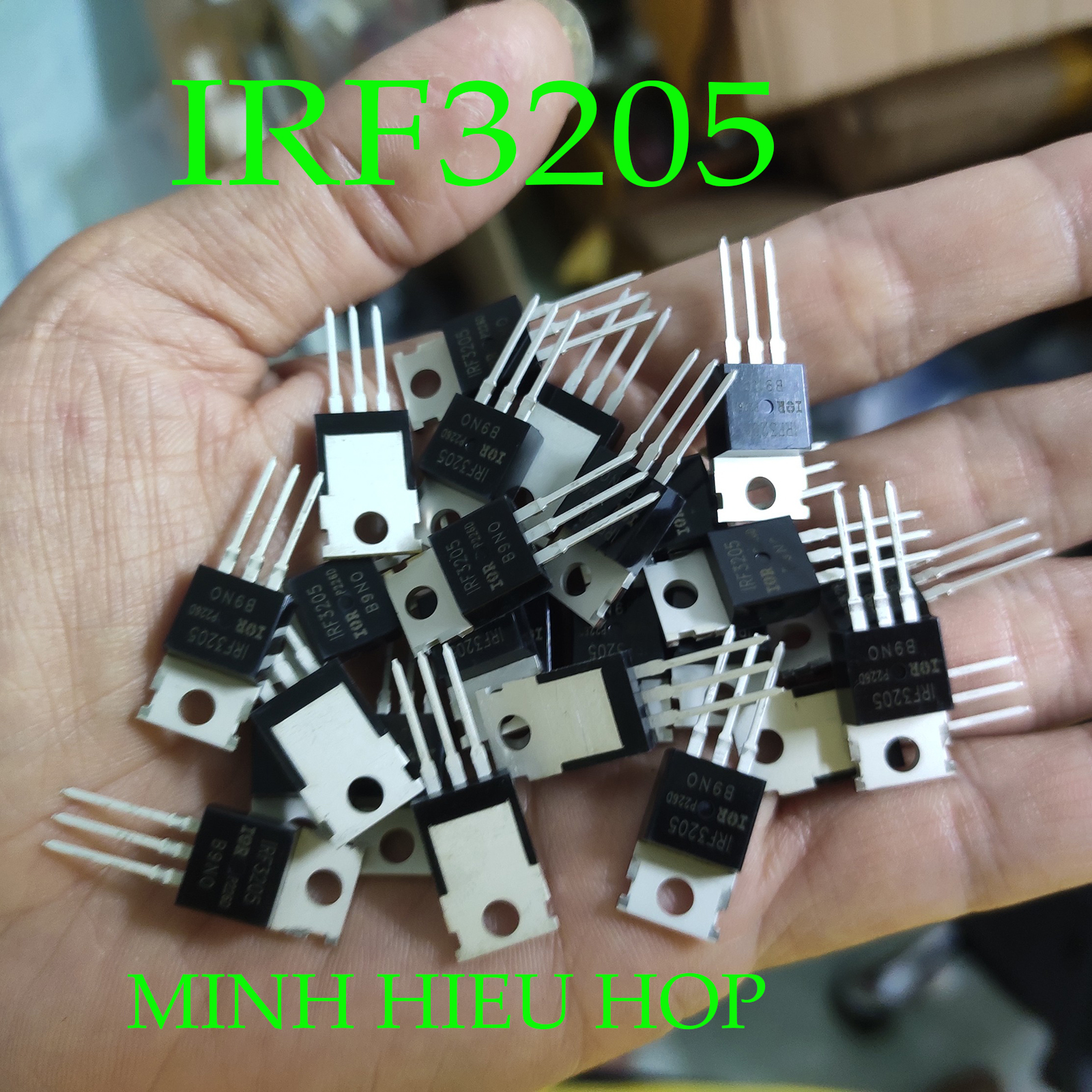 Irf3205 _10 chiếc mosfet loại xịn xò, mới đét