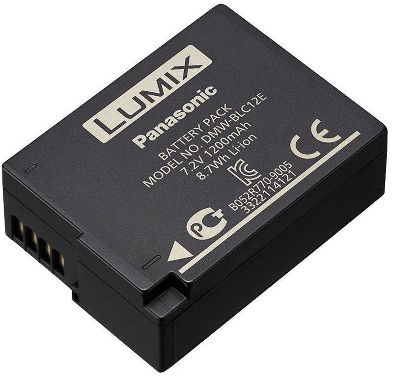 Pin zin theo máy panasonic dmw-blc12 cho máy ảnh fz200/fz1000/...
