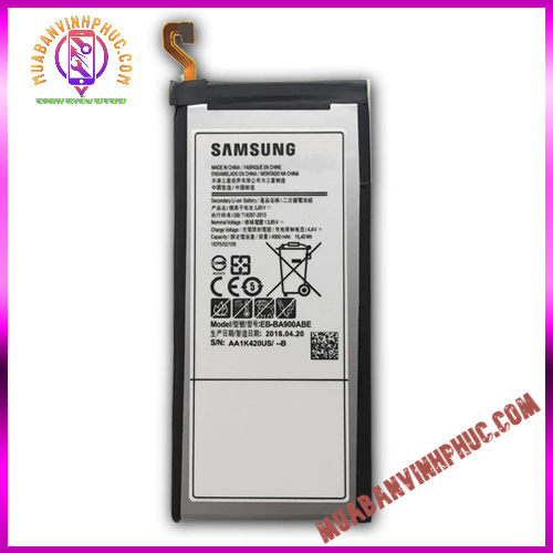 Pin samsung a9 / a900 / a9 pro / a9 2016 / eb-ba910abe,dung lượng 5000mah / bảo hành 12 tháng