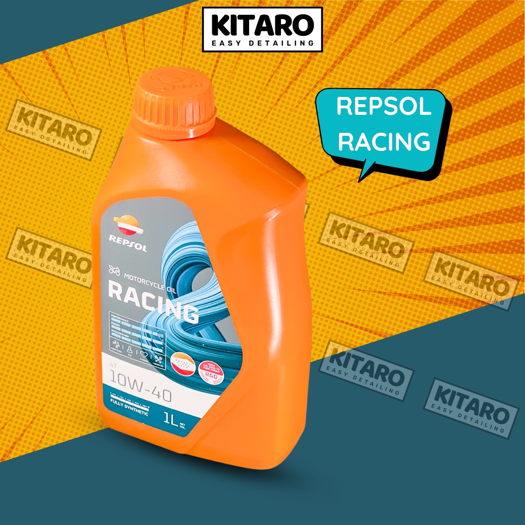 Nhớt Repsol Racing 10w40 - Nhớt 100% Tổng Hợp Cho Xe Số Cao Cấp