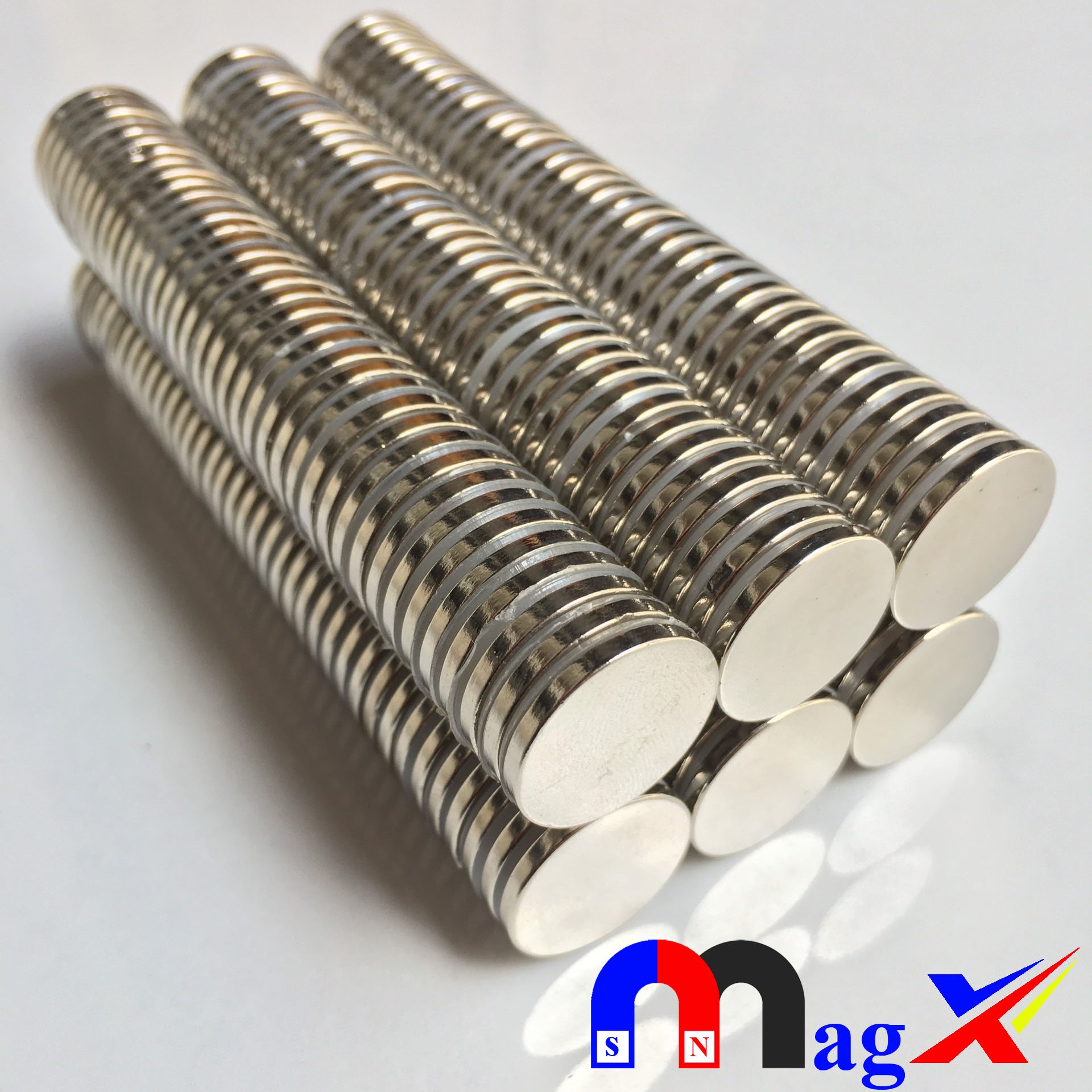 [HCM]Nam Châm Thủ Công Túi Da Siêu Mạnh HT Ø18x2mm - Mã N35 Lực Từ Cực Mạnh - Bộ 20 Viên