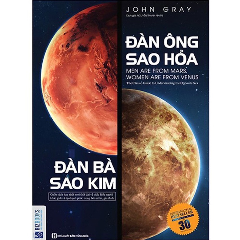 Sách đàn ông sao hỏa đàn bà sao kim