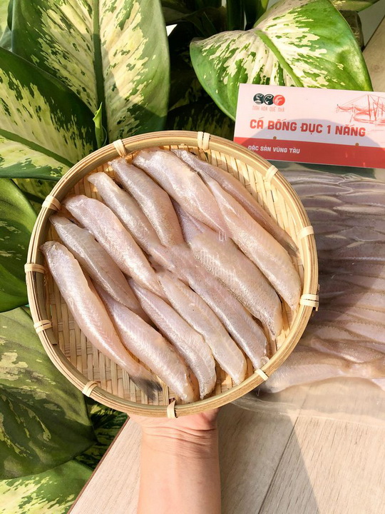 Ca bong duc, khô cá bống đục 1 nắng đặc sản Vũng Tàu thịt trắng dày, ngon ngọt, túi hút chân không 500gram