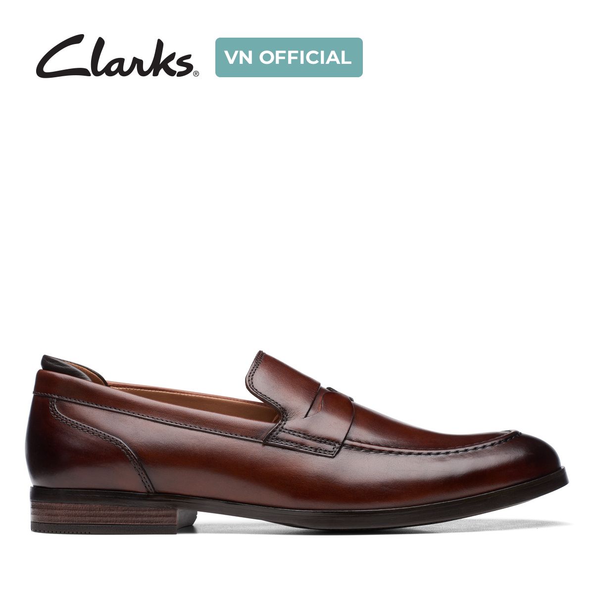  Giày Lười Da Nam Clarks - Bradish Ease 