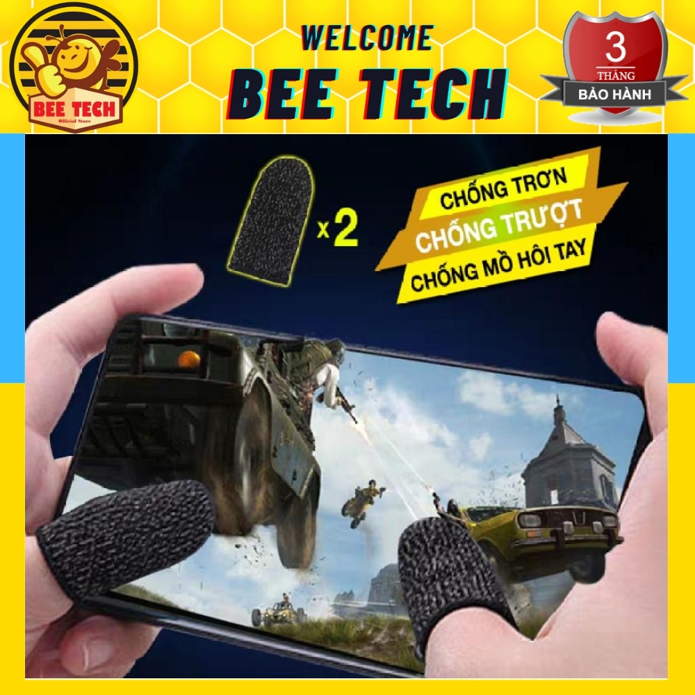 Bao tay, găng tay chơi game 2 ngón chống mồ hôi,cảm ứng chính xác, độ nhạy cao - Beetech