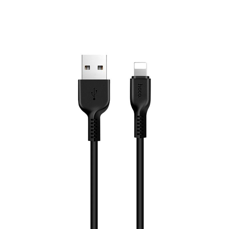 Cáp sạc nhanh và truyền dữ liệu Lightning Hoco X20 sạc nhanh 2A MAX chất liệu TPE siêu bền dành cho iPhone XS max iPhone 11 iPhone 11 Pro max dài 100cm
