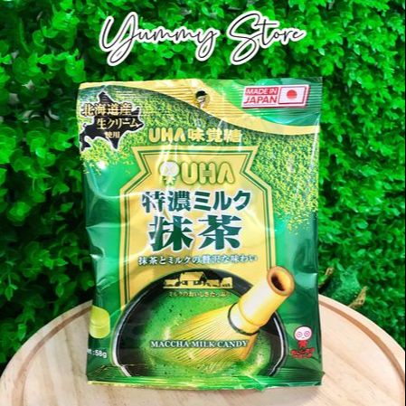 Kẹo matcha sữa uha