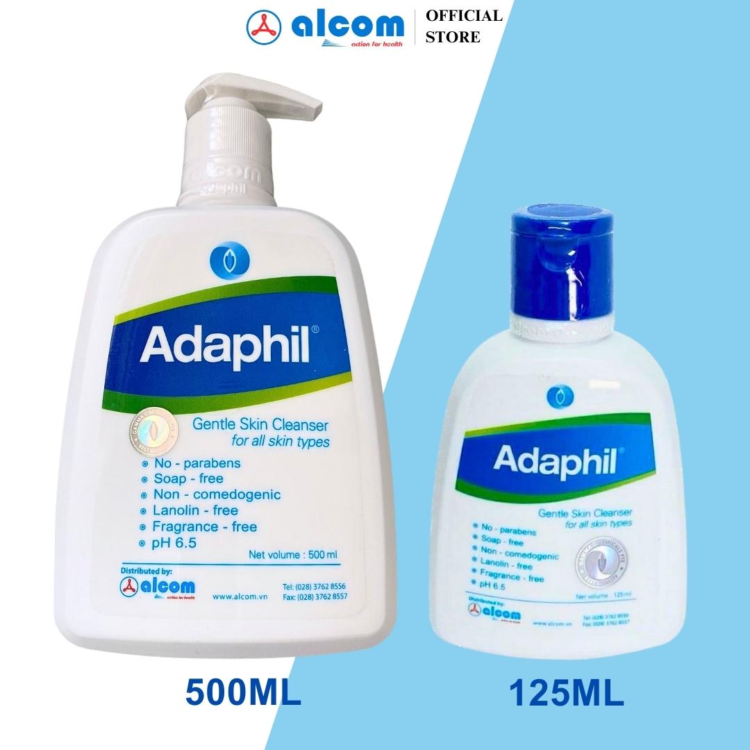Sữa Rửa Mặt Cho Da Nhạy Cảm Adaphil 125ml & 500ml
