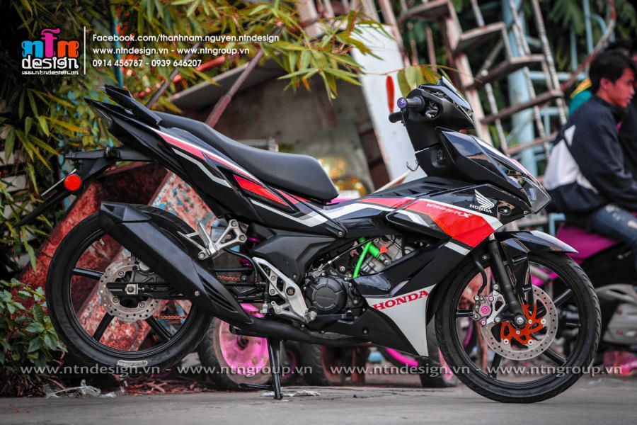 Tem rời winner x xe đen - mẫu hrc phối tem đỏ siêu hot 2023