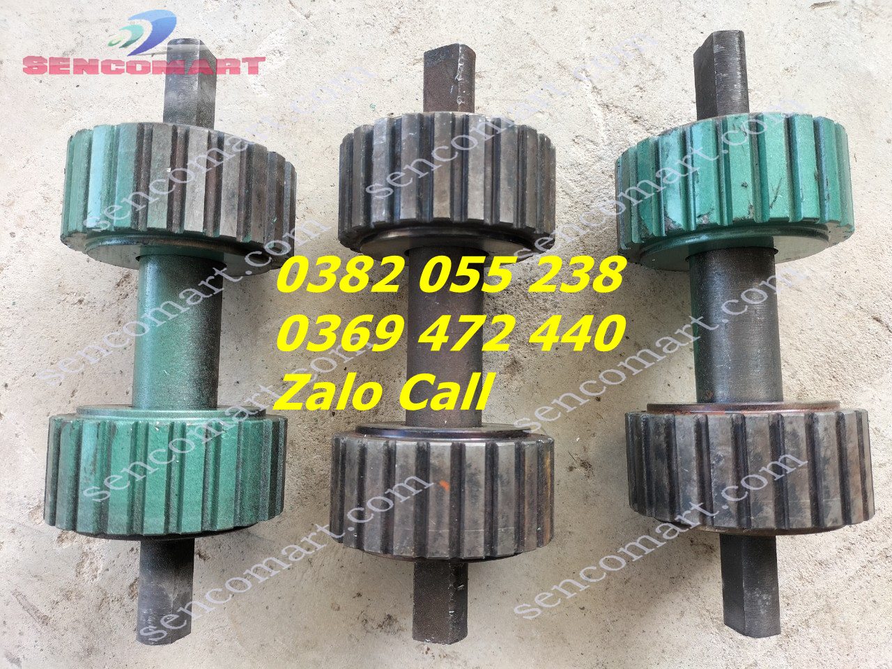 Qủa lô, trục máy ép cám viên S150
