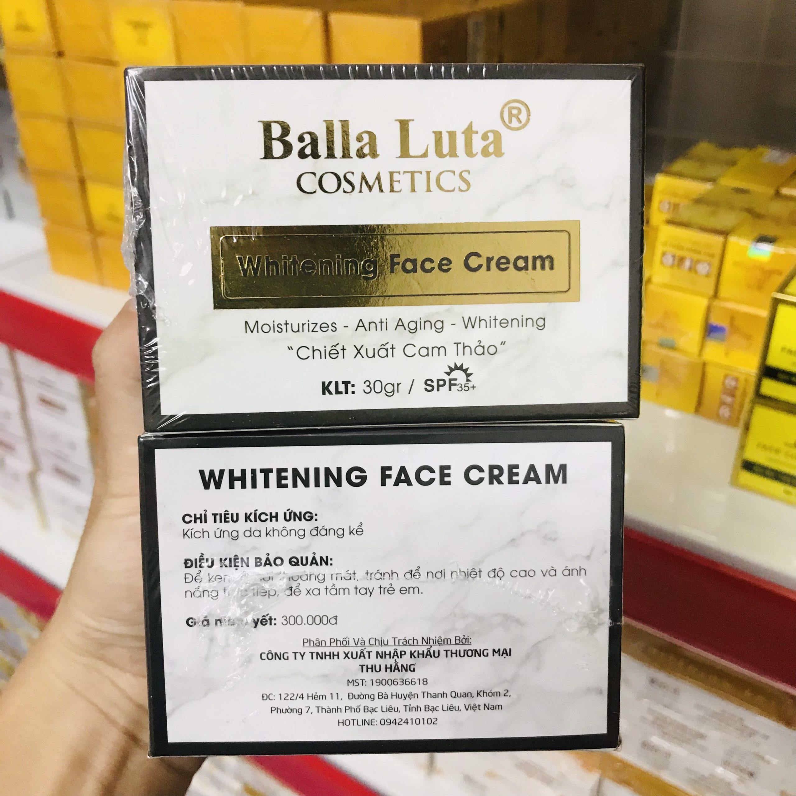 Kem nâng cơ Balla Luta