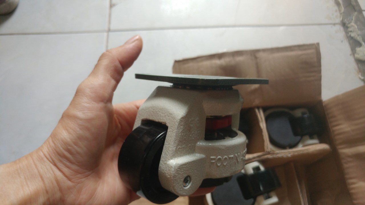 [HCM]Bánh xe Leveling caster - Foot Master 250kg