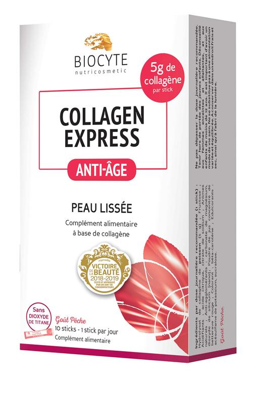 [HCM]BIOCYTE COLLAGEN EXPRESS - HỘP (10 GÓI x 6 G) Bột Collagen làm đẹp da