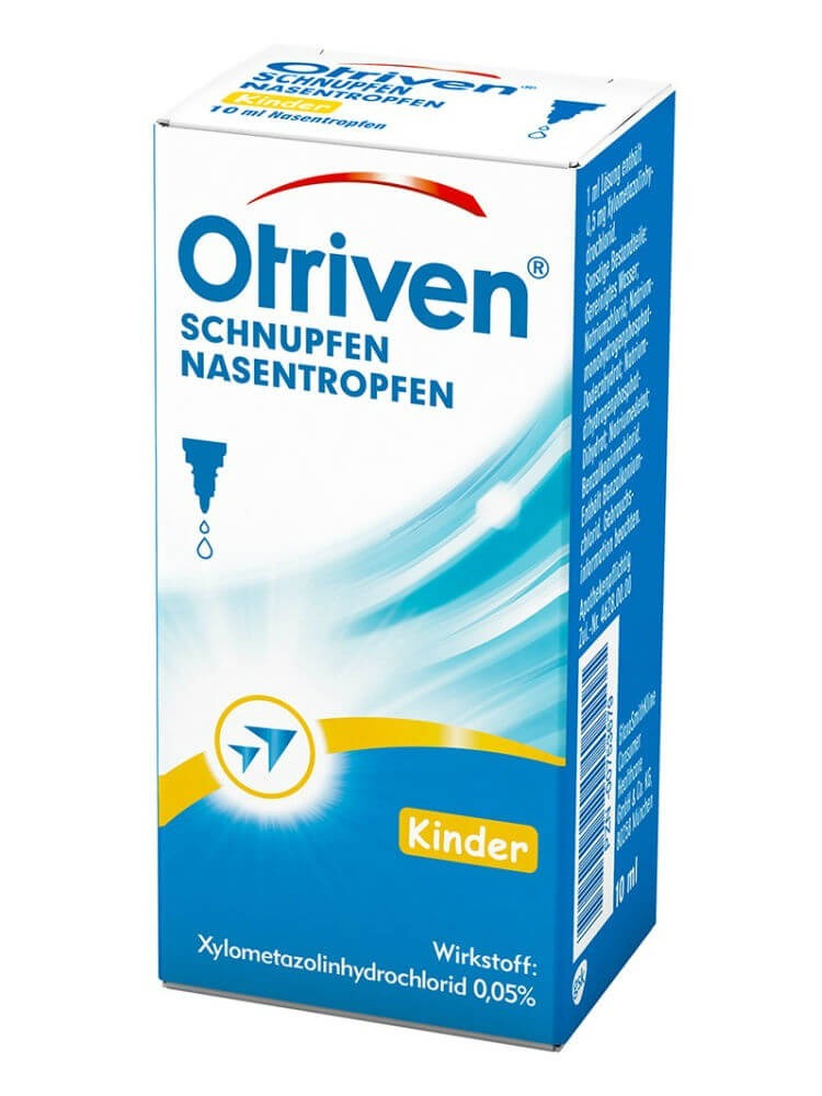 Nhỏ Mũi Otriven 0,05% Nasentropfen Cho Bé Từ 2- 6 Tuổi NỘI ĐỊA ĐỨC lọ 10ml