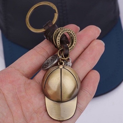 Móc khóa hình mũ lưỡi trai móc khóa Nón Sơn