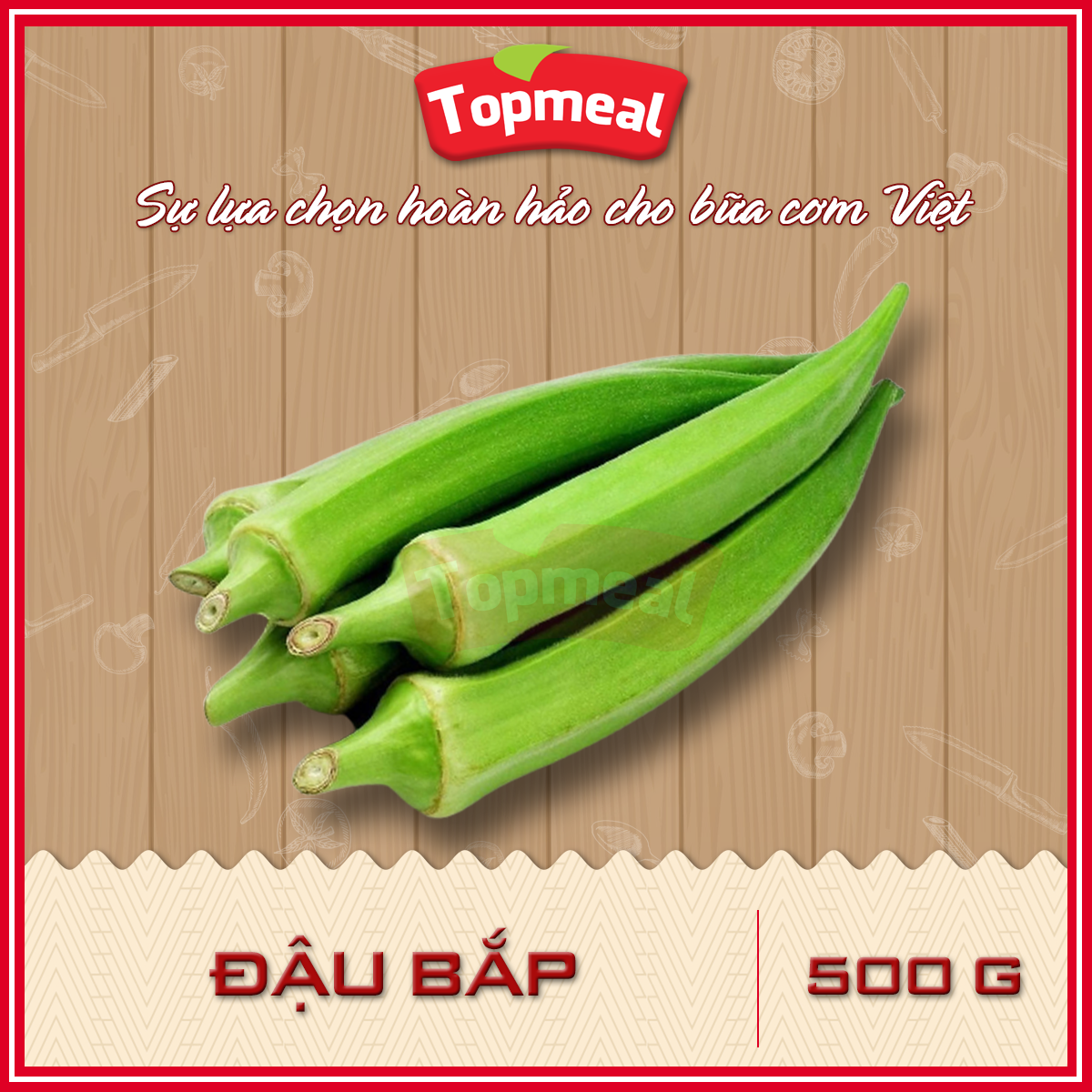 HCM - Đậu bắp (500 g) - [Giao nhanh TPHCM]