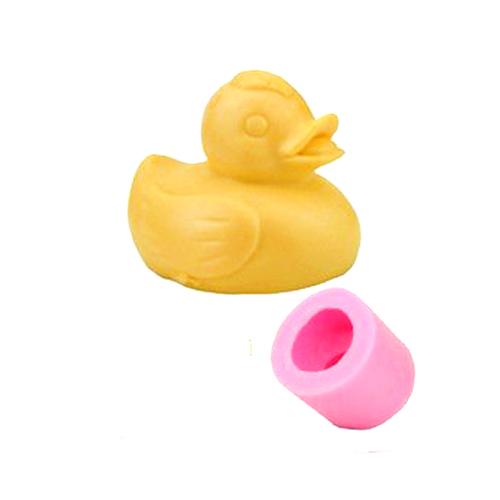 Khuôn silicon 4d làm bánh rau câu đông sương mẫu Vịt Con