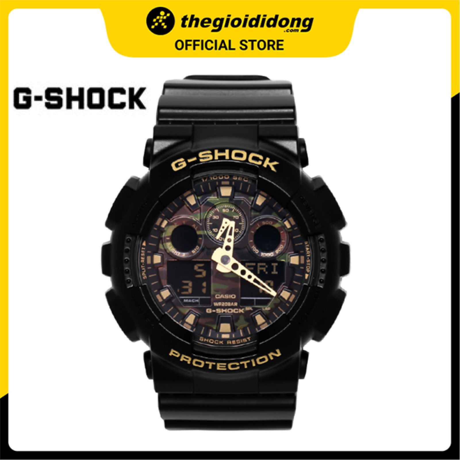 Đồng hồ nam g-shock ga-100cf-1a9dr