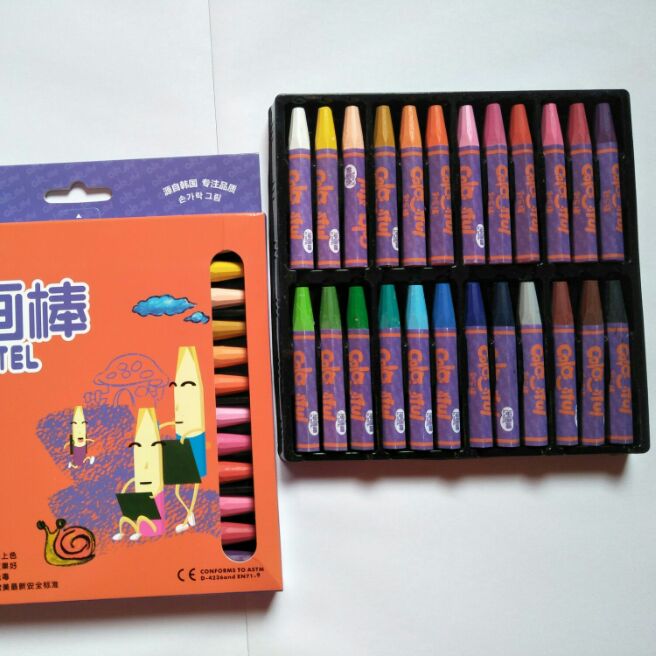 Màu sáp dầu 24 màu