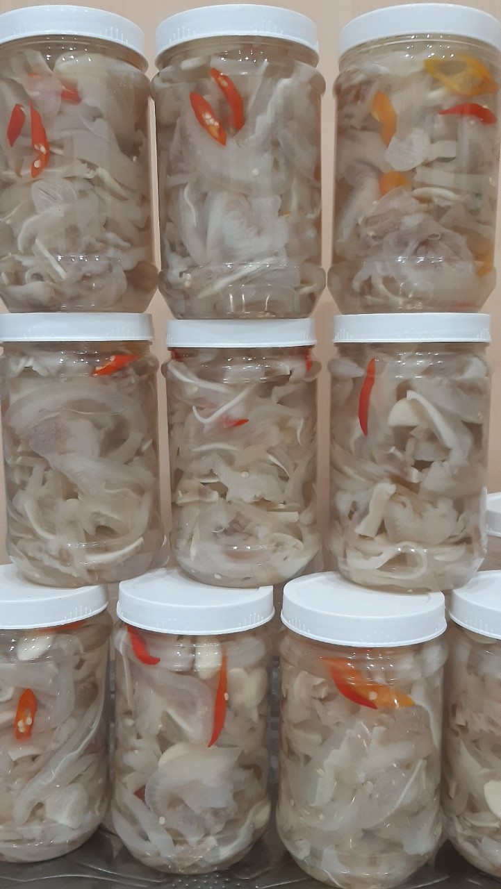 Dưa tai heo ngâm giấm đường chua ngọt - nhà làm 500gr