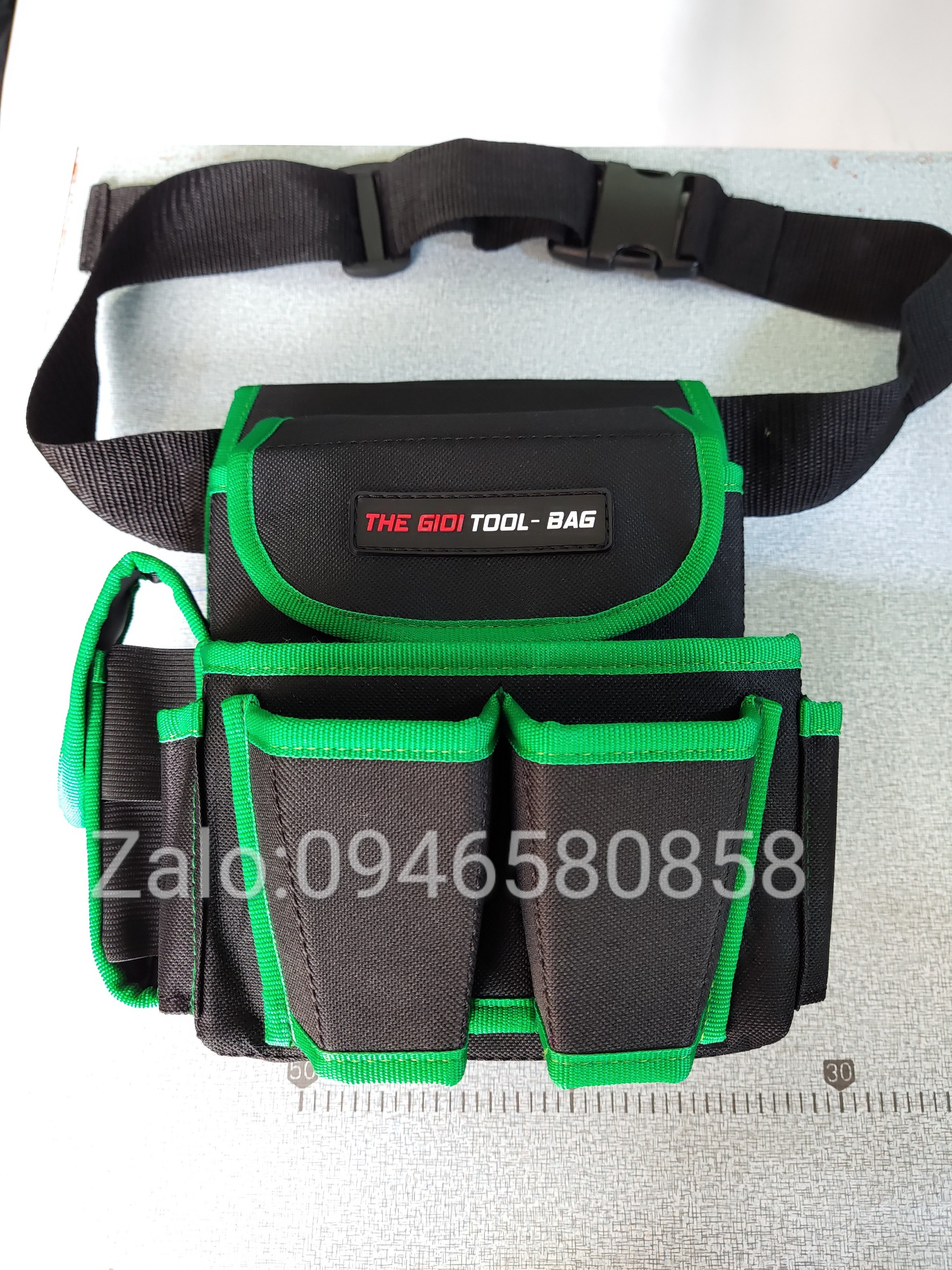 Túi đựng đồ nghề đeo hông TGTB-Y1 Green siêu cao cấp