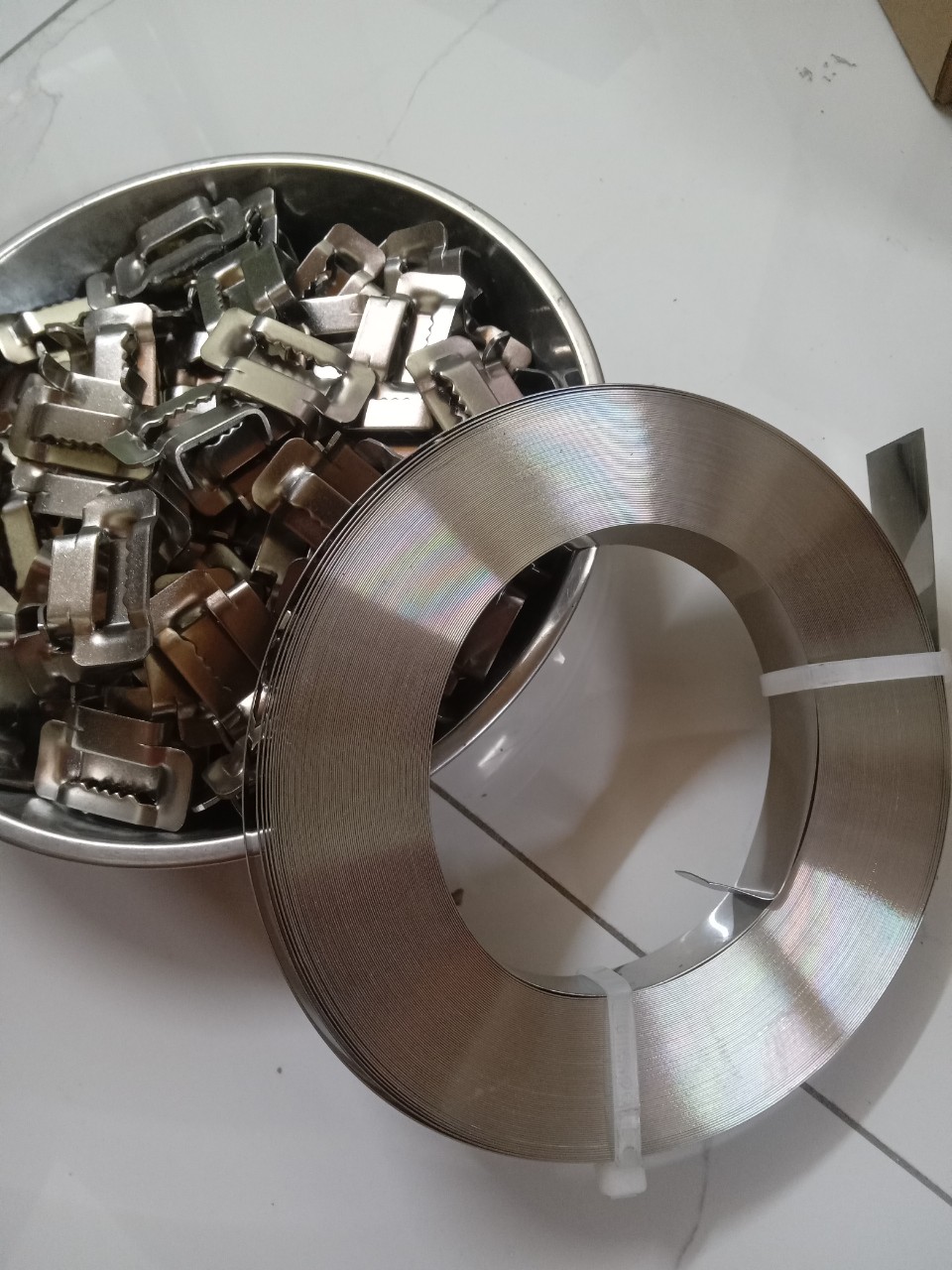 Cuộn dây cáp dài inox 304 dài 30m kích thước 190.4mm không rỉ