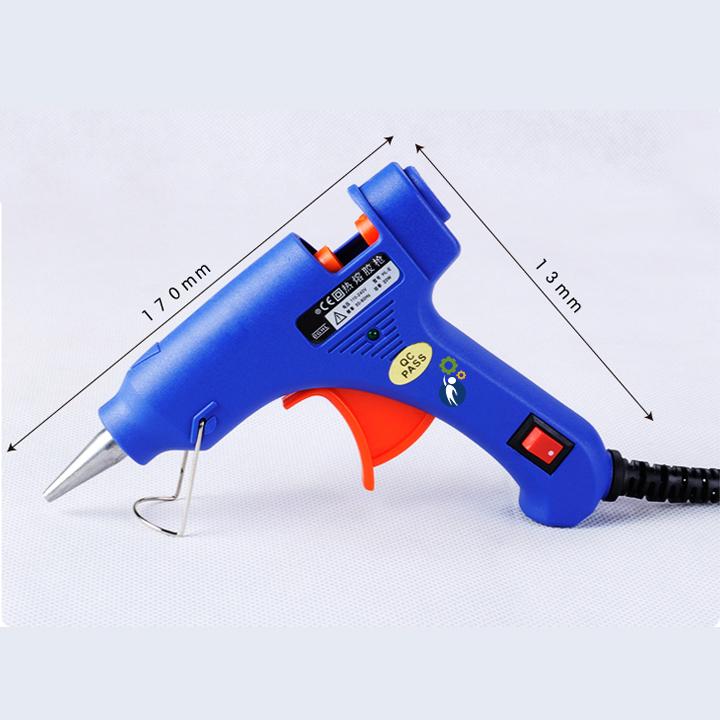 Súng Bắn Keo Nhỏ, Máy Bắn Keo Nến Silicon 20W gọn nhẹ, tiện dụng