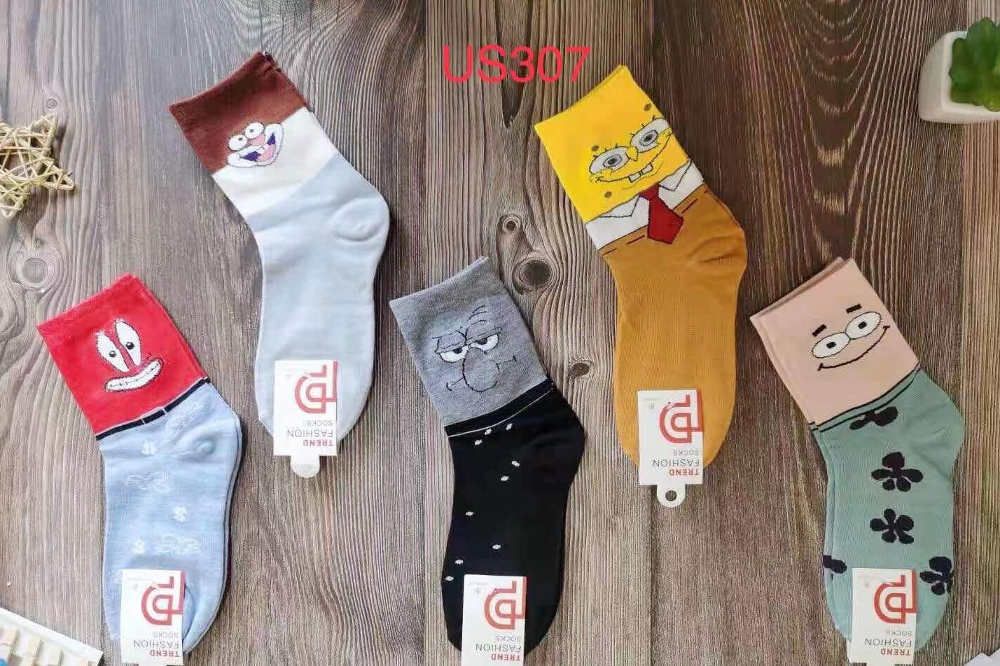 [HCM](Set 5 đôi) vớ tất nữ cổ ngắn hình thú cưng cực cute Cotton80% Polyester15% Elastane5%) Hàng chất lượng US113