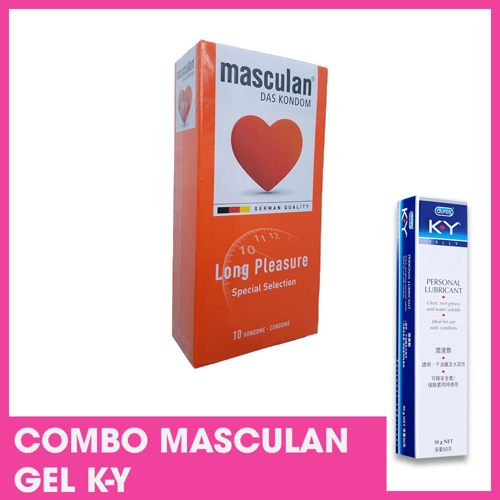 Combo masculan - gel k-y
