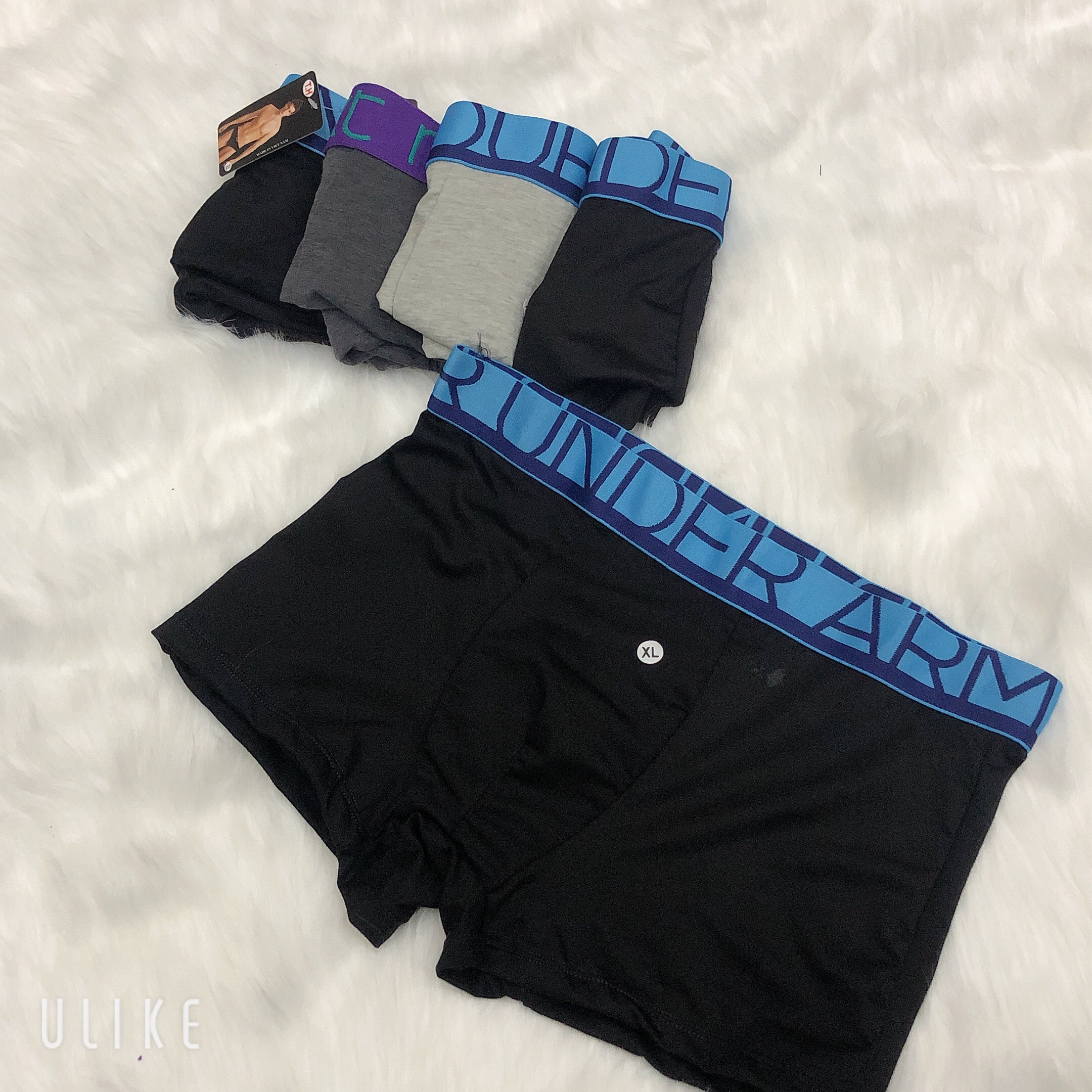 Combo 4 chiếc sịp nam đùi quần lót chất cotton combo 4 chiếc
