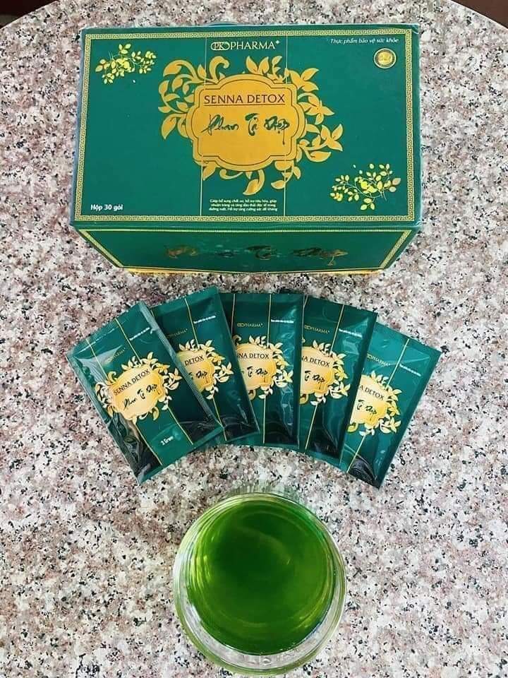 Phan tả diệp senna detox - thải độc ruột dr lacir