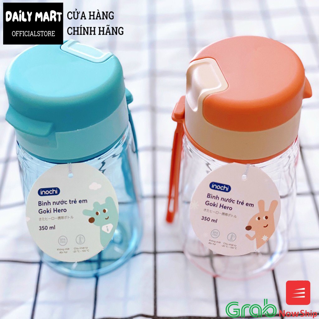  Bình Nước Trẻ Em Bình Nước Cho Bé GOKI HERO Inochi 350ml 