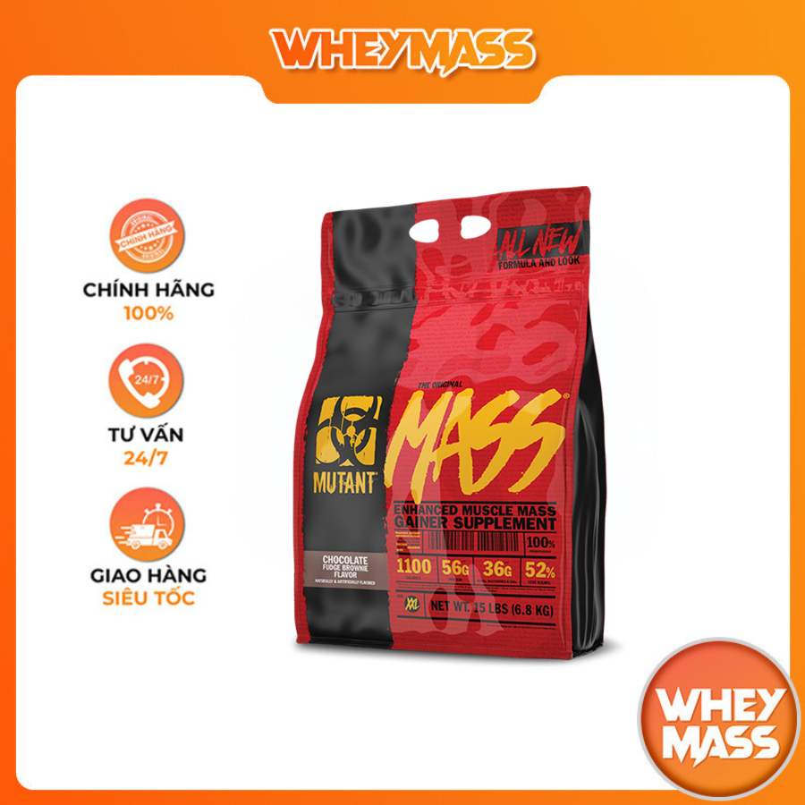 Sữa Tăng Cân Nhanh MUTANT MASS 15 LBS (6.8 kg)