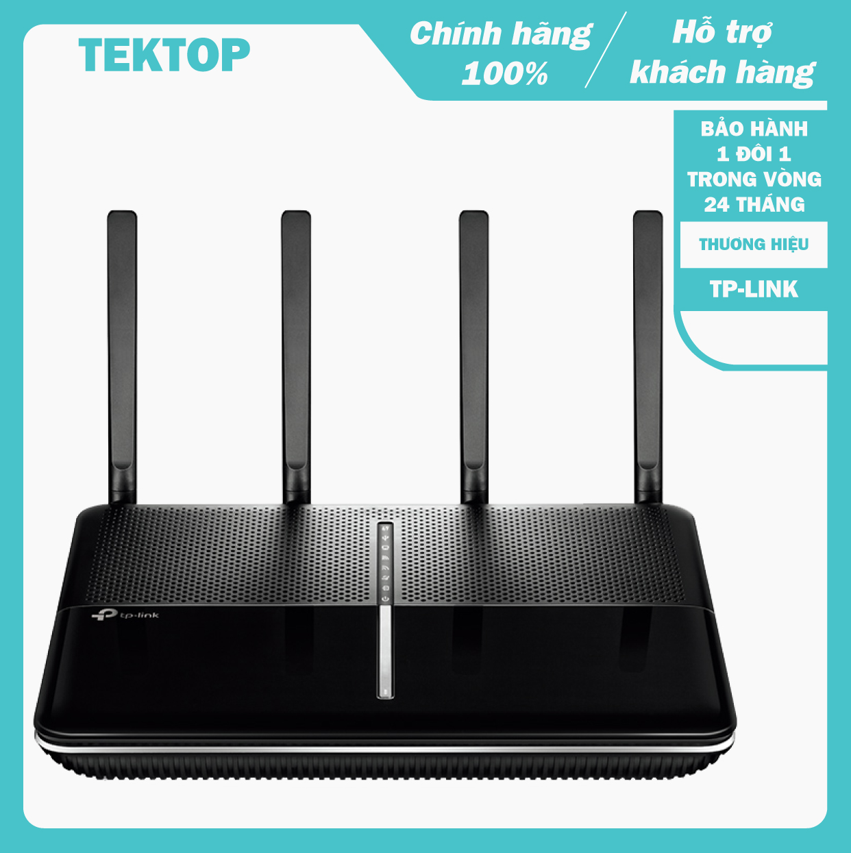 Bộ phát wifi băng tần kép tp-link archer c3150 dành cho gia đình, công nghệ mu-mimo