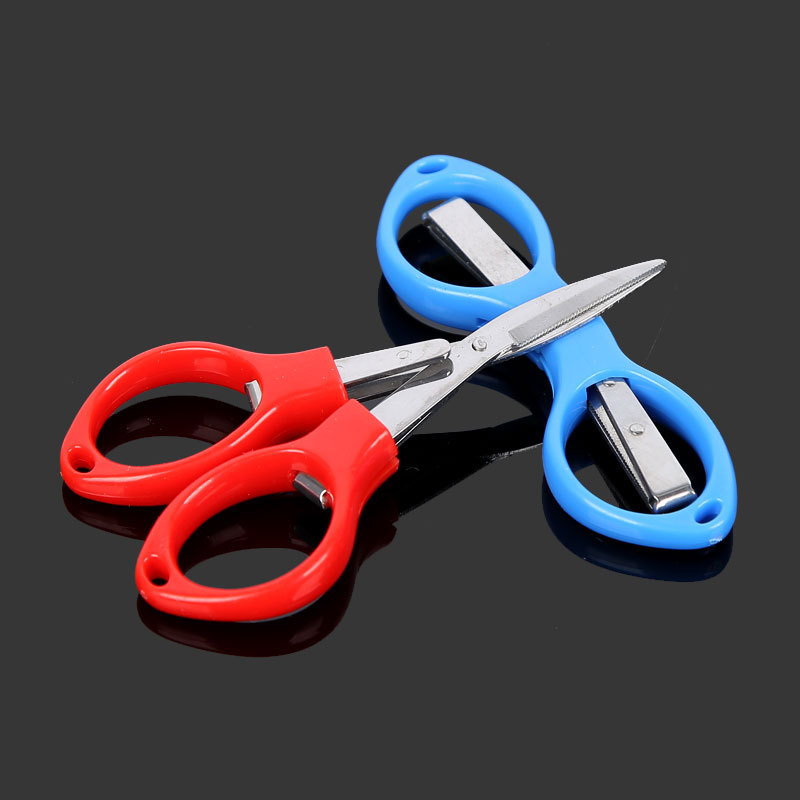 Kéo Mini Cỡ Nhỏ Gấp Gọn Chất Liệu Thép Chuyên Dùng Câu Cá Cắt Các Loại Thảo Dược Bỏ Túi ( keo cau ca mini gap gon tien loi )