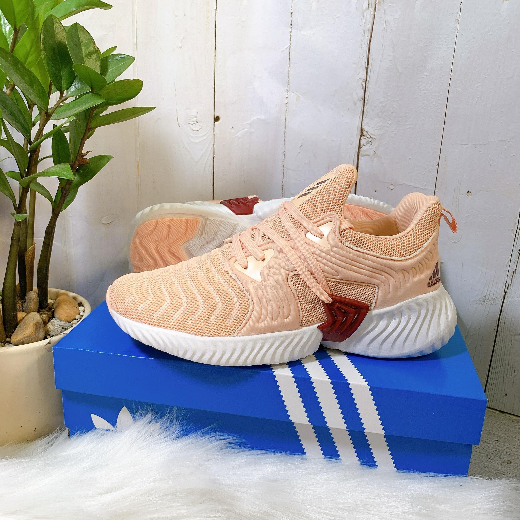 [HCM]Giày thể thao sneaker nữ tubula anpha bounce mới màu hồng cam - kèm hộp fullbox