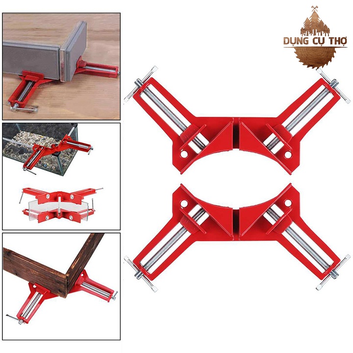 KẸP GÓC VUÔNG MINI ĐỎ