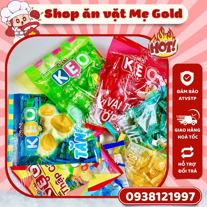Kẹo Oishi các vị