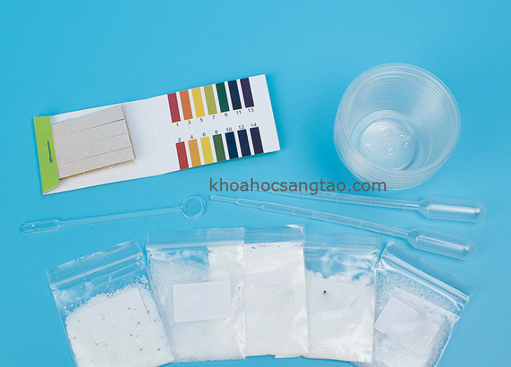 Bộ thí nghiệm hóa học giấy thử màu PH