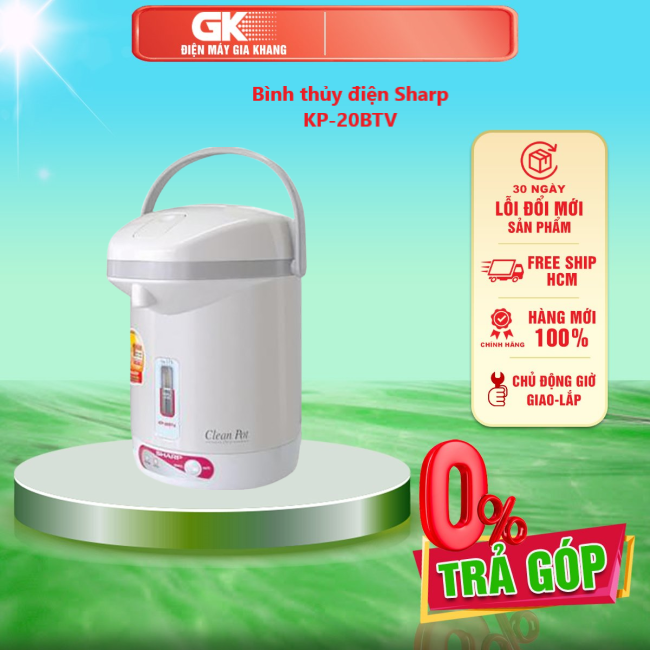Bình thủy điện sharp kp-20btv 1.7 lít - giao toàn quốc - freeship hcm