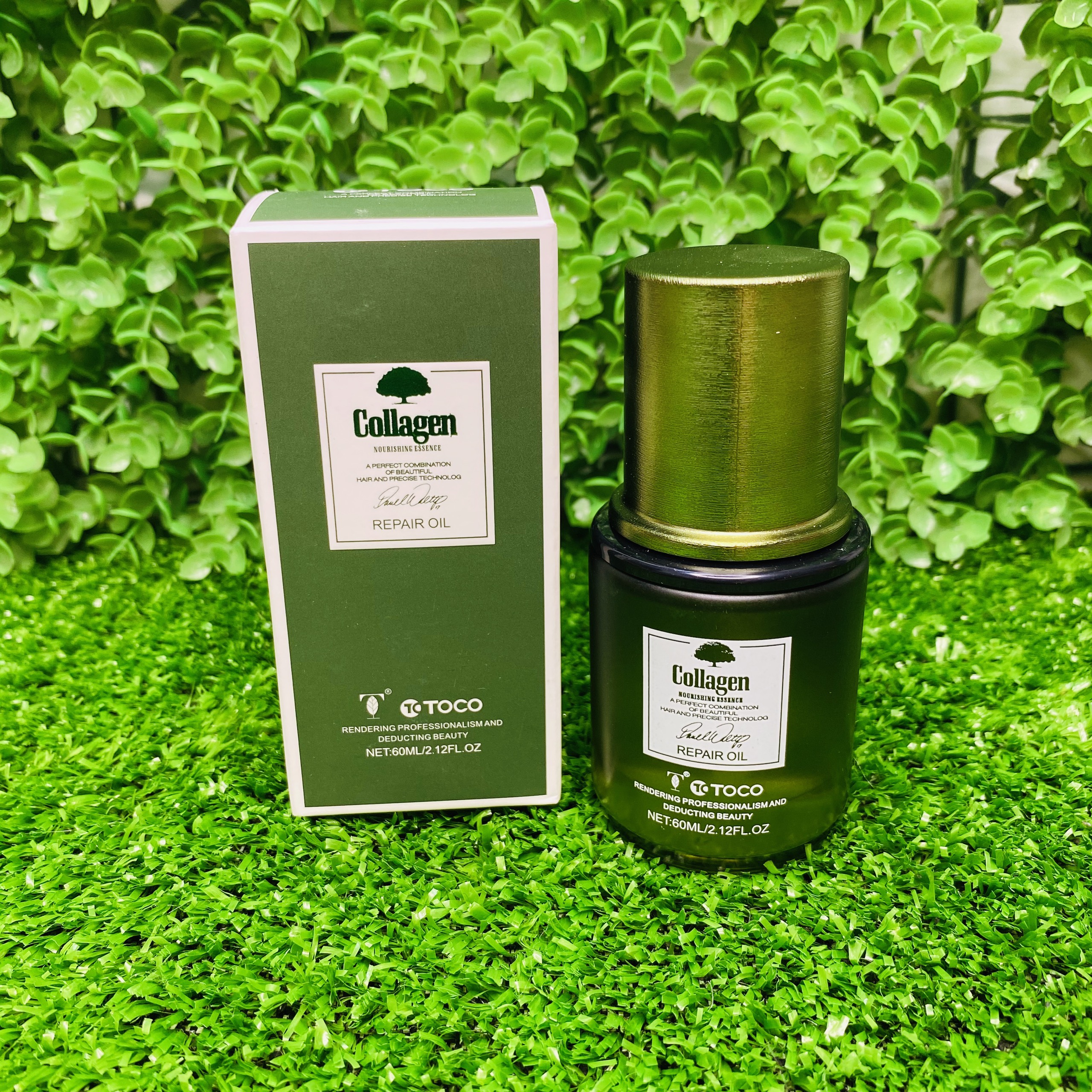 Tinh dầu dưỡng tóc toco collagen
