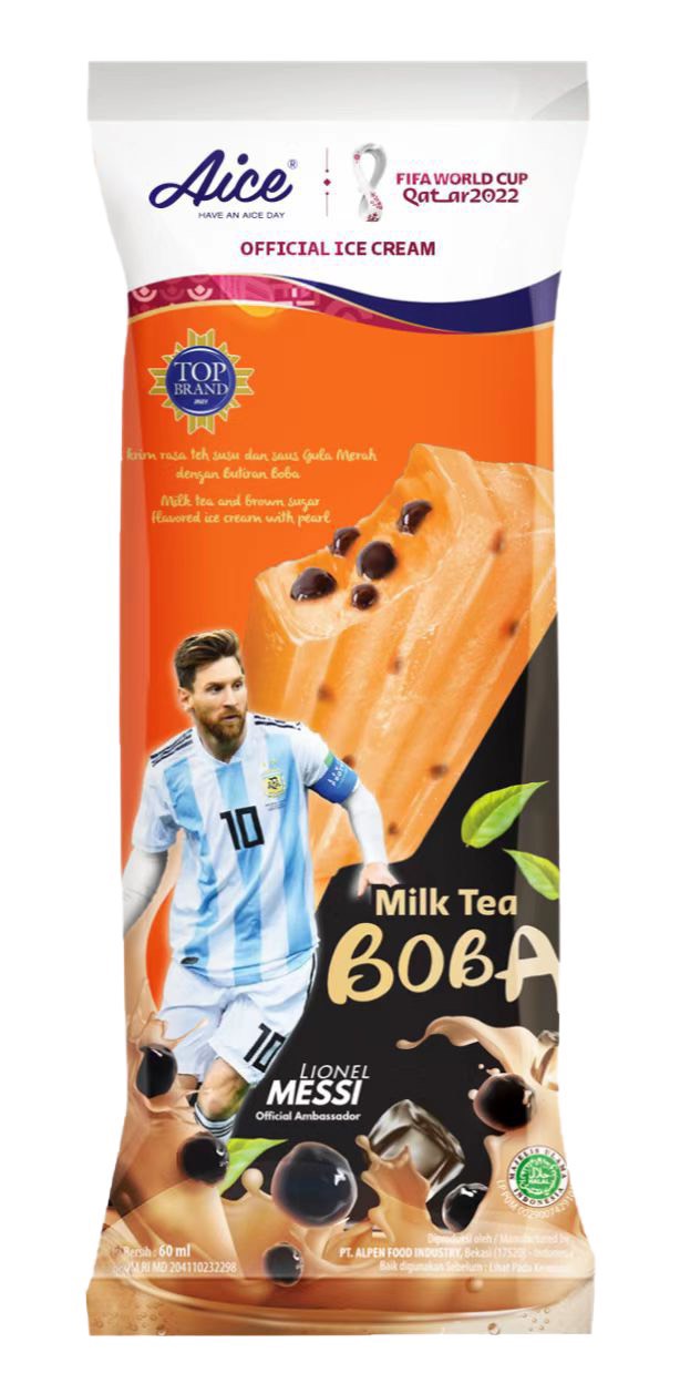 Kem Aice Trà Sữa Trân Châu Đường đen